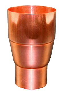 Copper Downspout Reducer