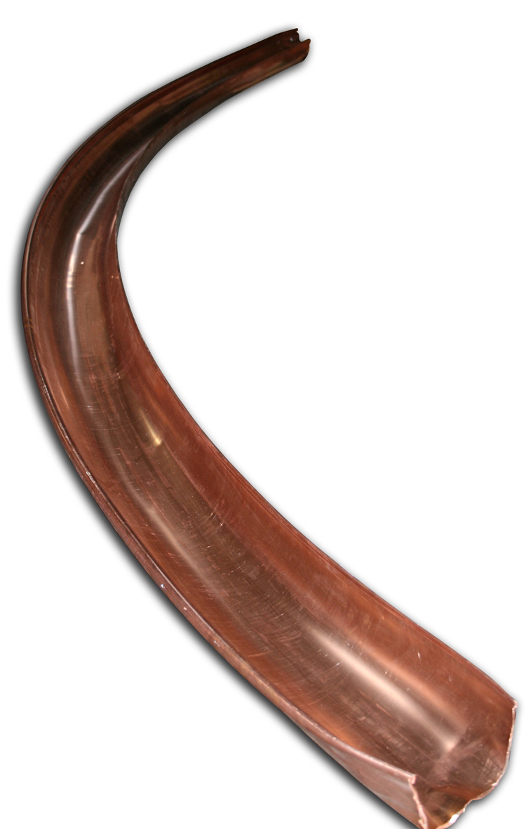 K Style "Ogee" Copper Gutter
