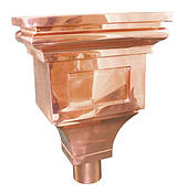 Chagall copper leader head Chagall copper leader head