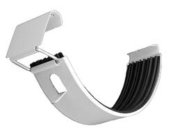 half round galvanized gutter connector