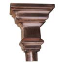 Baroque Copper Leader Head