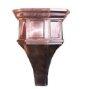 Degas Copper Leader Head