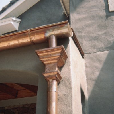 Baroque Copper Leader Head 