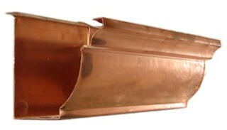 Eclipse Copper Gutter