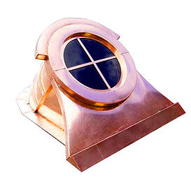 copper window dormer, marque style