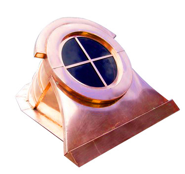 copper window dormer