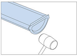 end cap install