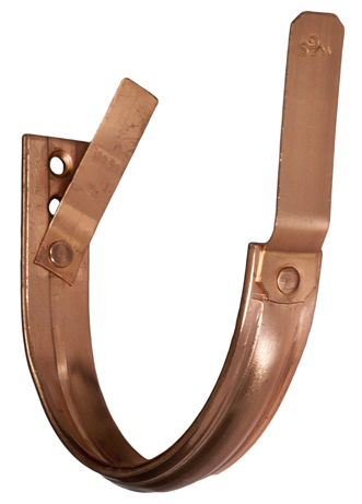 half round copper gutter hanger