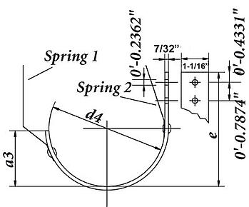 gutter hanger DWG