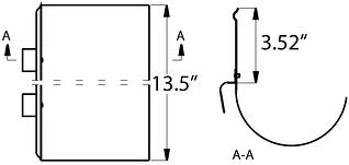 gutter overflow CAD