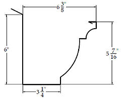 Eclipse Gutter Cross Section