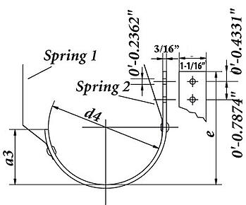 gutter hanger DWG