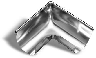 Zinc Outside Half Round Corner